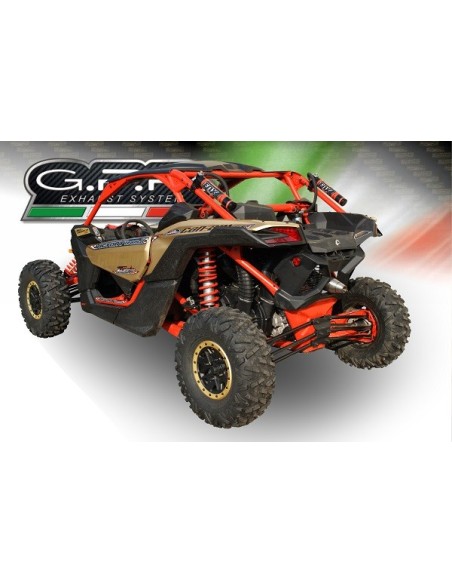 ESCAPE GPR Can Am Maverick X3 / R / X DS / X RS / X RC / X MR/ Turbo R & RR 2017-2024 Deeptone Atv Sistema homologado para r ...