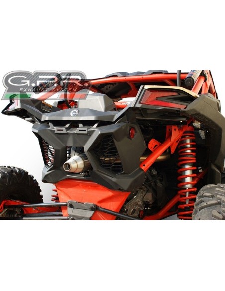 ESCAPE GPR Can Am Maverick X3 / R / X DS / X RS / X RC / X MR/ Turbo R & RR 2017-2024 Deeptone Atv Sistema homologado para r ...