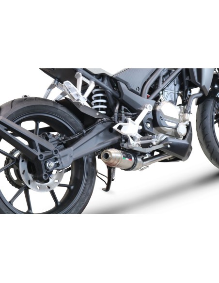 ESCAPE GPR Cf Moto 300 NK 2022-2024 e5 Deeptone Inox Sistema racing con Dbkiller no homologado