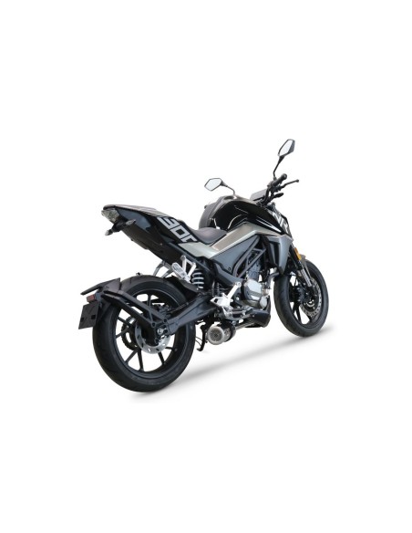 ESCAPE GPR Cf Moto 300 NK 2022-2024 e5 M3 Poppy Sistema racing con Dbkiller no homologado