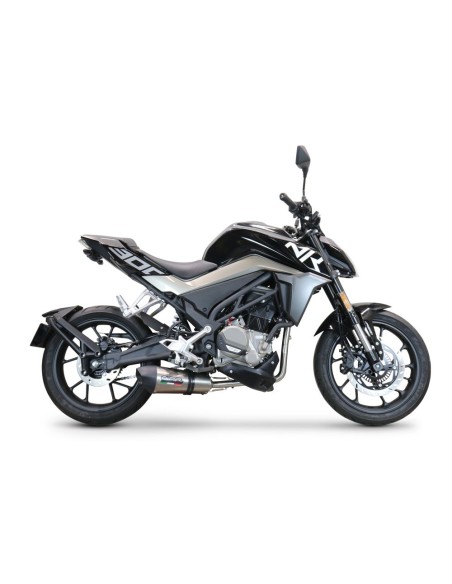 ESCAPE GPR Cf Moto 300 NK 2022-2024 e5 Grand Prix Evo Titanium Sistema racing con Dbkiller no homologado