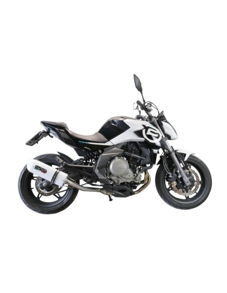 ESCAPE GPR Cf Moto 400 NK 2021/2023 e5 Albus Evo4 Sistema homologado con catalizador incluido