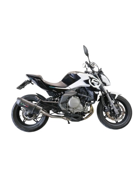 ESCAPE GPR Cf Moto 400 NK 2021/2023 e5 Furore Evo4 Poppy Sistema homologado con catalizador incluido