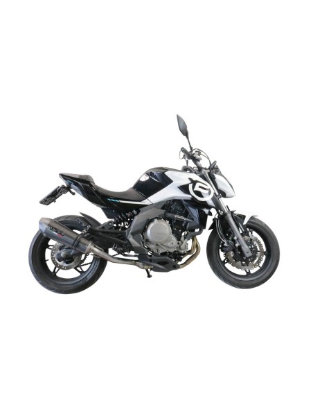 ESCAPE GPR Cf Moto 400 NK 2021/2023 e5 Grand Prix Evo Poppy Sistema homologado con catalizador incluido