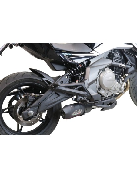 ESCAPE GPR Cf Moto 400 NK 2021/2023 e5 Furore Nero Sistema racing con Dbkiller no homologado