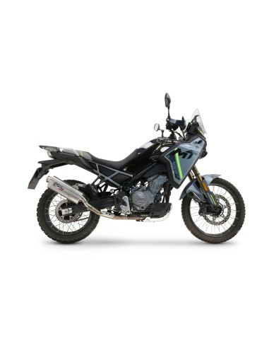 ESCAPE GPR Cf Moto 450 MT 2024/2025 e5 Plus Dune Triovale Titanio Sistema Homologado