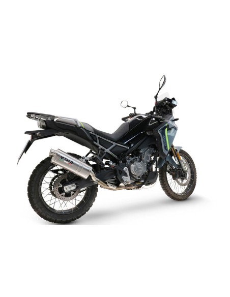 ESCAPE GPR Cf Moto 450 MT 2024/2025 e5 Plus Dune Triovale Titanio Sistema Homologado