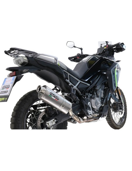 ESCAPE GPR Cf Moto 450 MT 2024/2025 e5 Plus Dune Triovale Titanio Sistema Homologado