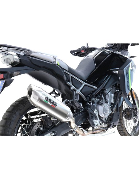 ESCAPE GPR Cf Moto 450 MT 2024/2025 e5 Plus Furore-X Acciaio Inox Sistema Homologado