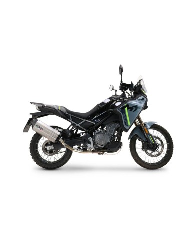 ESCAPE GPR Cf Moto 450 MT 2024/2025 e5 Plus Hyper Sonic Titanium Sistema racing con Dbkiller no homologado