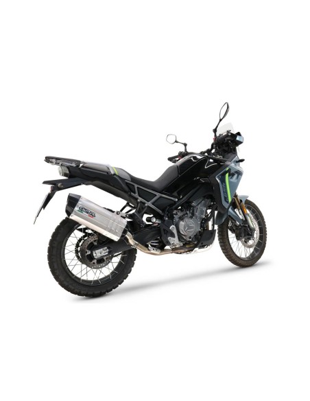 ESCAPE GPR Cf Moto 450 MT 2024/2025 e5 Plus Hyper Sonic Titanium Sistema racing con Dbkiller no homologado