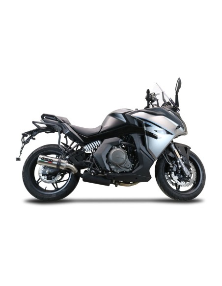 ESCAPE GPR Cf Moto 650 Gt 2022/2024 e5 M3 Titanium Natural Sistema Homologado