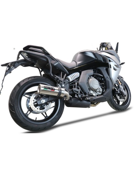 ESCAPE GPR Cf Moto 650 Gt 2022/2024 e5 M3 Titanium Natural Sistema Homologado