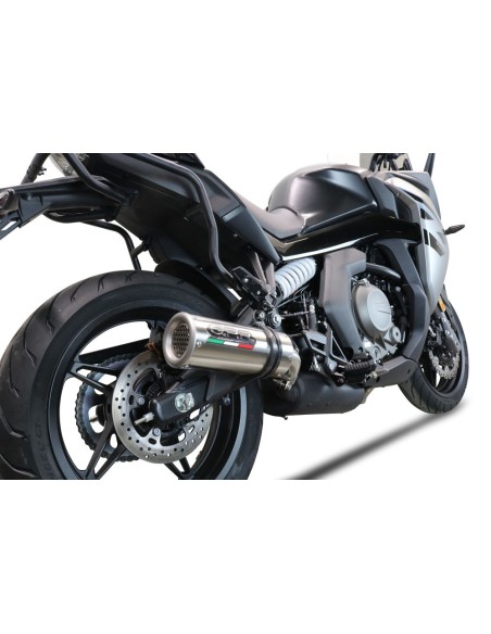 ESCAPE GPR Cf Moto 650 Gt 2022/2024 e5 M3 Titanium Natural Sistema Homologado