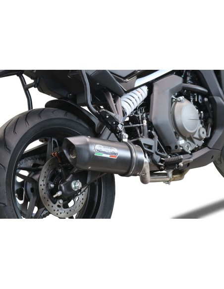 ESCAPE GPR Cf Moto 650 Gt 2022/2024 e5 Furore Nero Sistema racing con Dbkiller no homologado