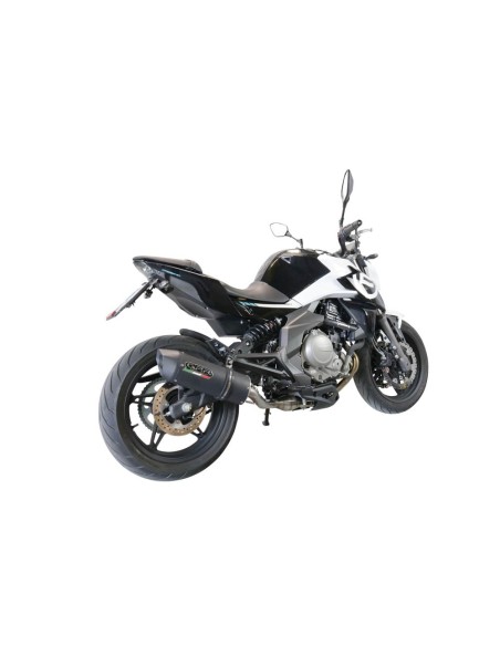 ESCAPE GPR Cf Moto 650 Mt 2019/2020 e4 Furore Evo4 Nero Sistema homologado con catalizador incluido