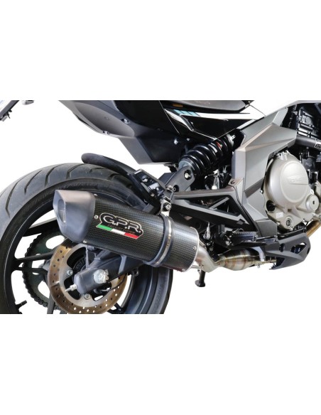 ESCAPE GPR Cf Moto 650 Mt 2019/2020 e4 Furore Evo4 Poppy Sistema homologado con catalizador incluido