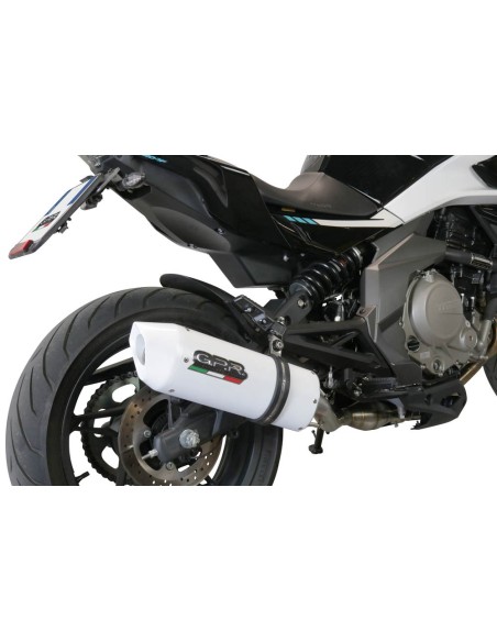 ESCAPE GPR Cf Moto 650 Nk 2021/2024 e5 Albus Evo4 Sistema homologado con catalizador incluido