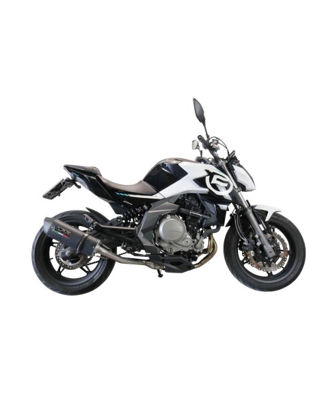 ESCAPE GPR Cf Moto 650 Nk 2021/2024 e5 Furore Evo4 Nero Sistema homologado con catalizador incluido