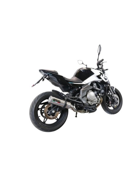 ESCAPE GPR Cf Moto 650 Nk 2021/2024 e5 M3 Inox Sistema homologado con catalizador incluido
