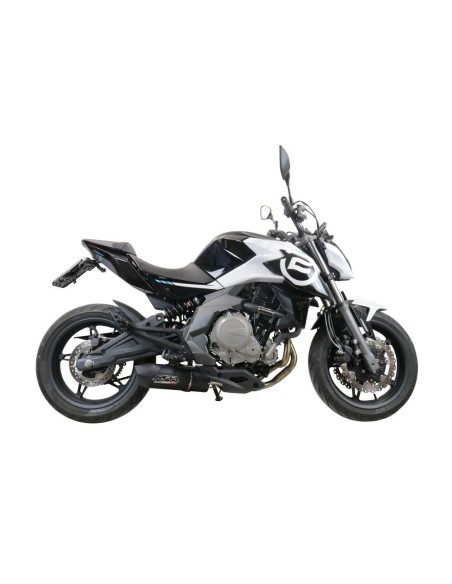 ESCAPE GPR Cf Moto 650 Nk 2021/2024 e5 Furore Nero Sistema racing con Dbkiller no homologado