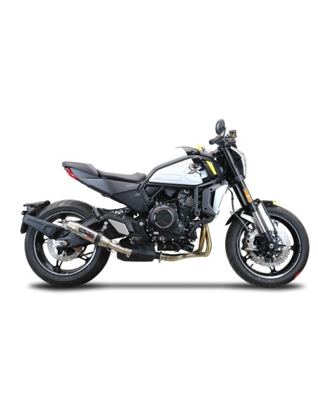 ESCAPE GPR Cf Moto 700 CL-X Heritage 2022-2024 e5 Deeptone Inox Sistema Homologado