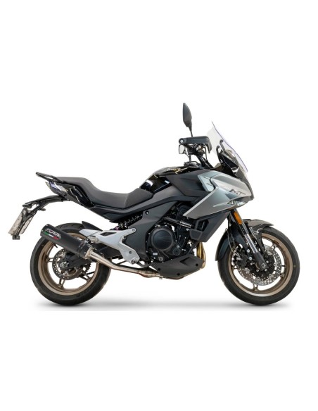 ESCAPE GPR Cf Moto 700 Mt 2023/2024 e5 M3 Black Titanium Sistema homologado con catalizador incluido