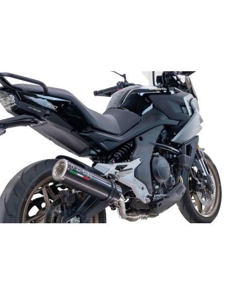 ESCAPE GPR Cf Moto 700 Mt 2023/2024 e5 M3 Poppy Sistema homologado con catalizador incluido