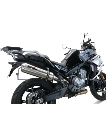 ESCAPE GPR Cf Moto 800 Mt Touring/Explorer 2021/2024 e5 Satinox Sistema Homologado
