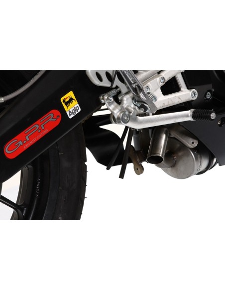 ESCAPE GPR Derbi Gpr 125 2009/2010 Ghost line Alluminio Ghost Sistema homologado con catalizador incluido