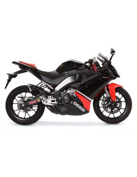 ESCAPE GPR Derbi Gpr 125 2009/2010 Ghost line Alluminio Ghost Sistema homologado con catalizador incluido