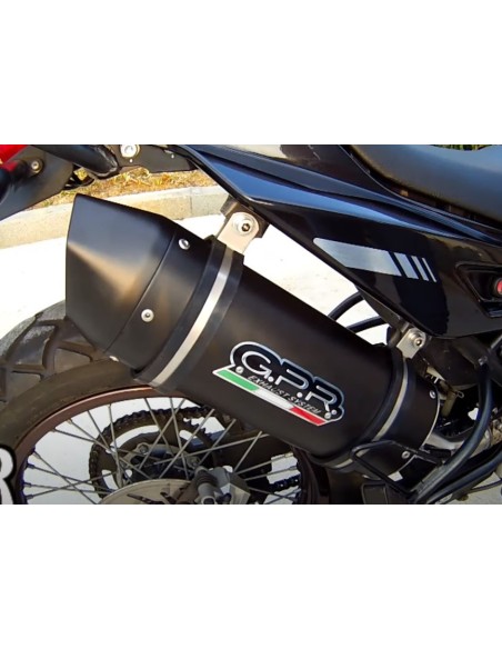 ESCAPE GPR Derbi Mulhacèn 125 2006/2011 Furore Nero Sistema Homologado