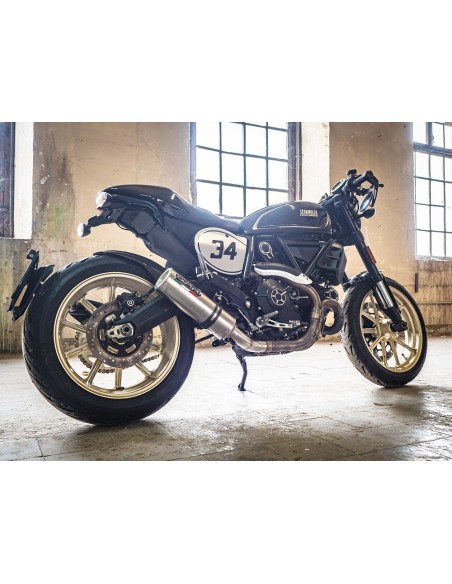 ESCAPE GPR Ducati Scrambler 800 2015/2016 M3 Titanium Natural Sistema Homologado