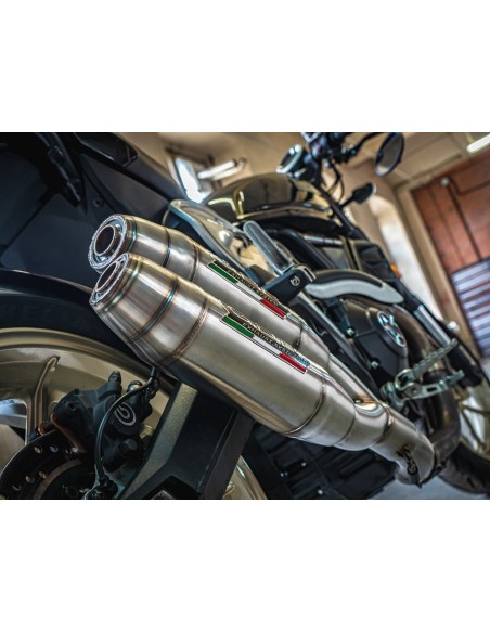 ESCAPE GPR Ducati Scrambler 800 2015/2016 Deeptone Inox Sistema homologado con catalizador incluido