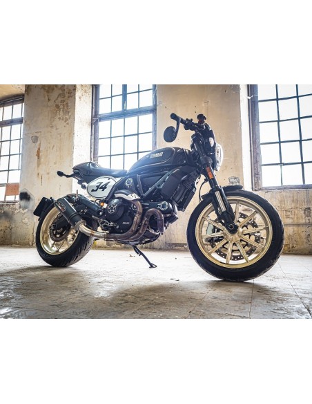 ESCAPE GPR Ducati Scrambler 800 2015/2016 M3 Black Titanium Sistema homologado con catalizador incluido