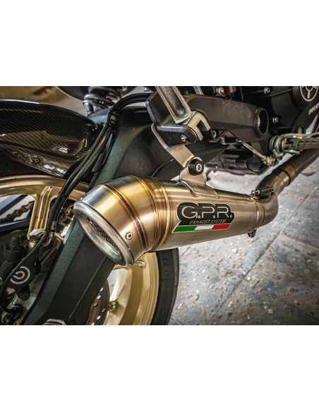 ESCAPE GPR Ducati Scrambler 800 2015/2016 Powercone Evo Sistema homologado con catalizador incluido