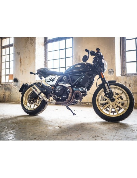 ESCAPE GPR Ducati Scrambler 800 2017/2020 e4 M3 Inox Sistema homologado con catalizador incluido