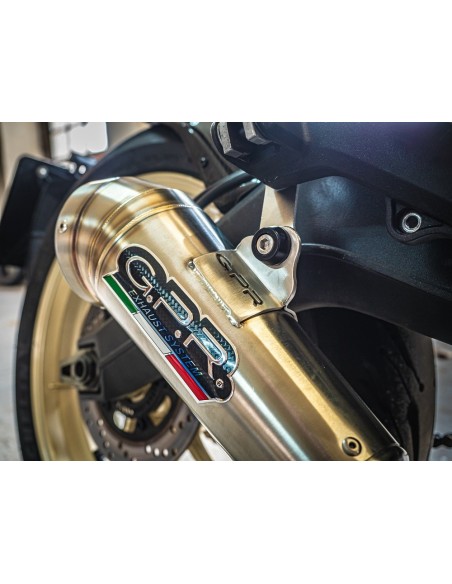 ESCAPE GPR Ducati Scrambler 800 2017/2020 e4 Powercone Evo Sistema homologado con catalizador incluido