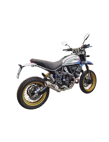 ESCAPE GPR Ducati Scrambler 800 Desert Sled - DS Fasthouse 2021/2024 e5 Powercone Evo Sistema homologado con catalizador ...