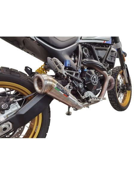 ESCAPE GPR Ducati Scrambler 800 Desert Sled - DS Fasthouse 2021/2024 e5 Powercone Evo Sistema homologado con catalizador ...