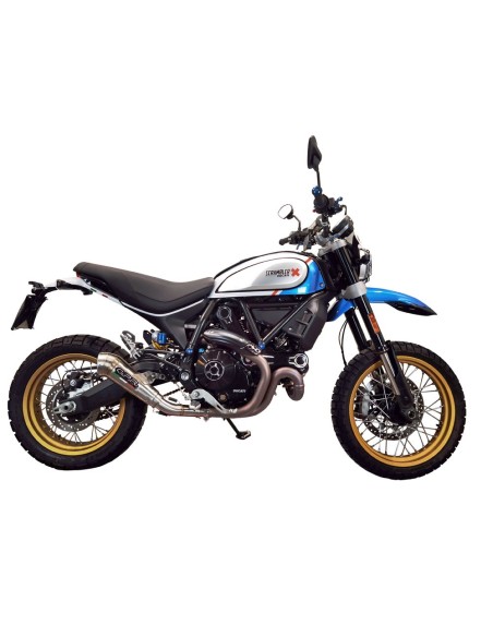 ESCAPE GPR Ducati Scrambler 800 Icon - Icon Dark 2021/2022 e5 Powercone Evo Sistema homologado con catalizador incluido