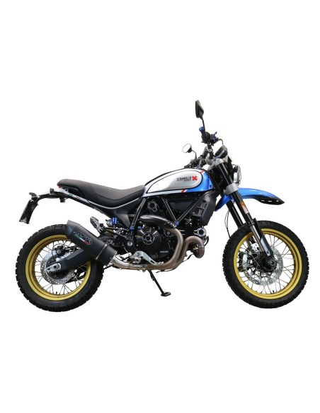 ESCAPE GPR Ducati Scrambler 800 Nightshift 2021/2022 e5 Furore Evo4 Nero Sistema homologado con catalizador incluido