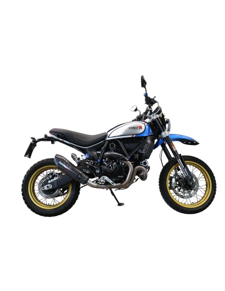 ESCAPE GPR Ducati Scrambler 800 Nightshift 2021/2022 e5 Grand Prix Evo Poppy Sistema homologado con catalizador incluido