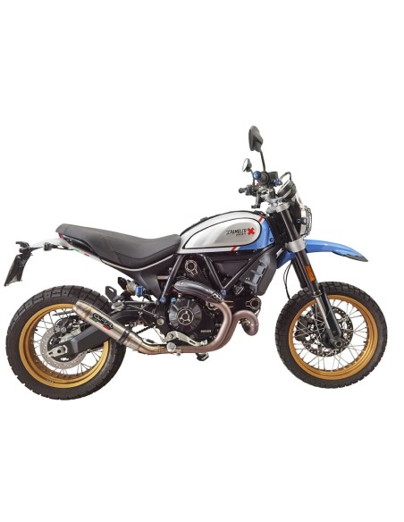 ESCAPE GPR Ducati Scrambler 800 Urban Motard 2021/2023 e5 Deeptone Inox Sistema homologado con catalizador incluido
