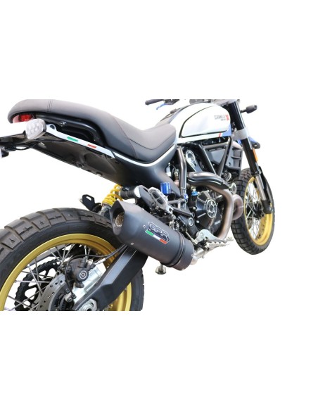 ESCAPE GPR Ducati Scrambler 800 Urban Motard 2021/2023 e5 Furore Evo4 Nero Sistema homologado con catalizador incluido