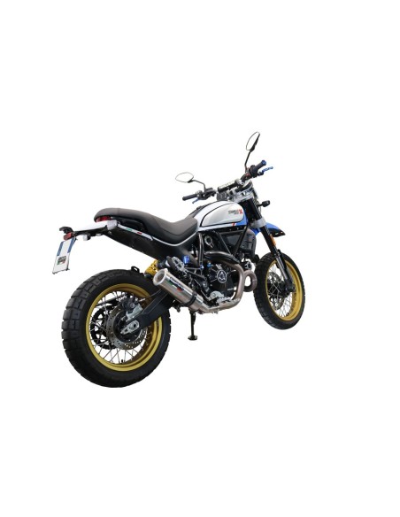 ESCAPE GPR Ducati Scrambler 800 Urban Motard 2021/2023 e5 M3 Titanium Natural Sistema homologado con catalizador incluido