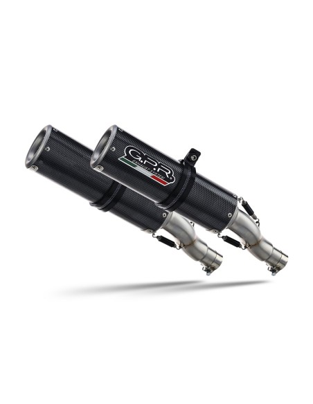 ESCAPE GPR Ducati 848 2007-2013 M3 Poppy Sistema homologado con catalizador incluido