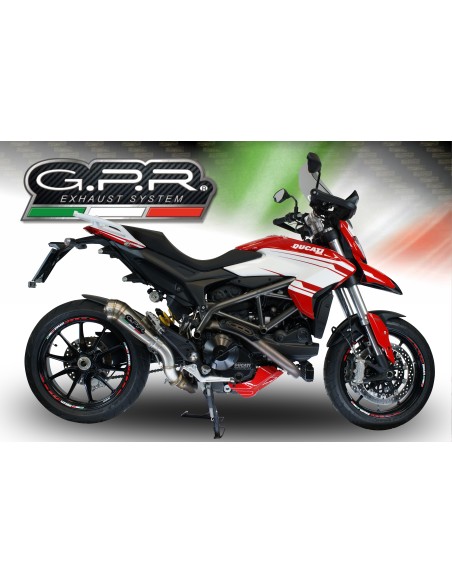 ESCAPE GPR Ducati Hyperstrada 939 2016/2019 e4 Powercone Evo Sistema homologado con catalizador incluido