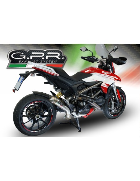 ESCAPE GPR Ducati Hyperstrada 939 2016/2019 e4 Powercone Evo Sistema homologado con catalizador incluido