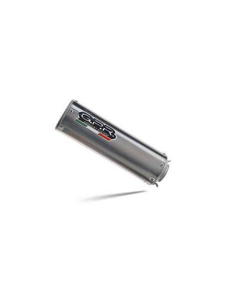 ESCAPE GPR Ducati Multistrada 950 2017/2020 e4 M3 Titanium Natural Sistema Homologado